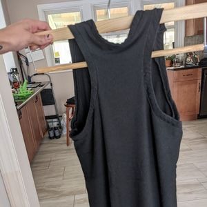 Lost Sew'l Organics, s, black tank